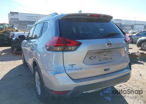 2017 Nissan Rogue Sv из США, поврежденный, VIN KNMAT2MT9HP550215